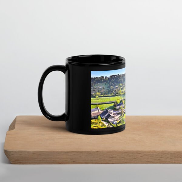 mug brillant noir