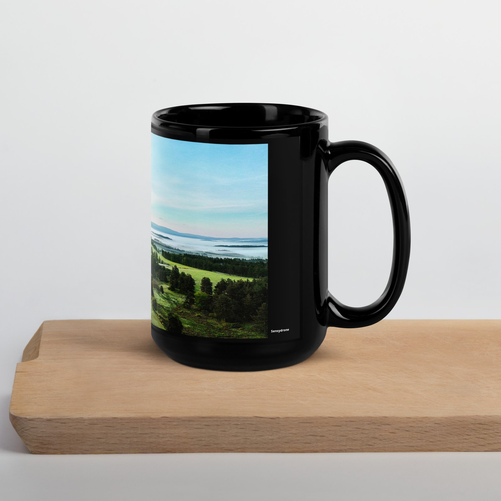 black glossy mug bigose au pays des brumes black glossy mug bigose au pays des brumes