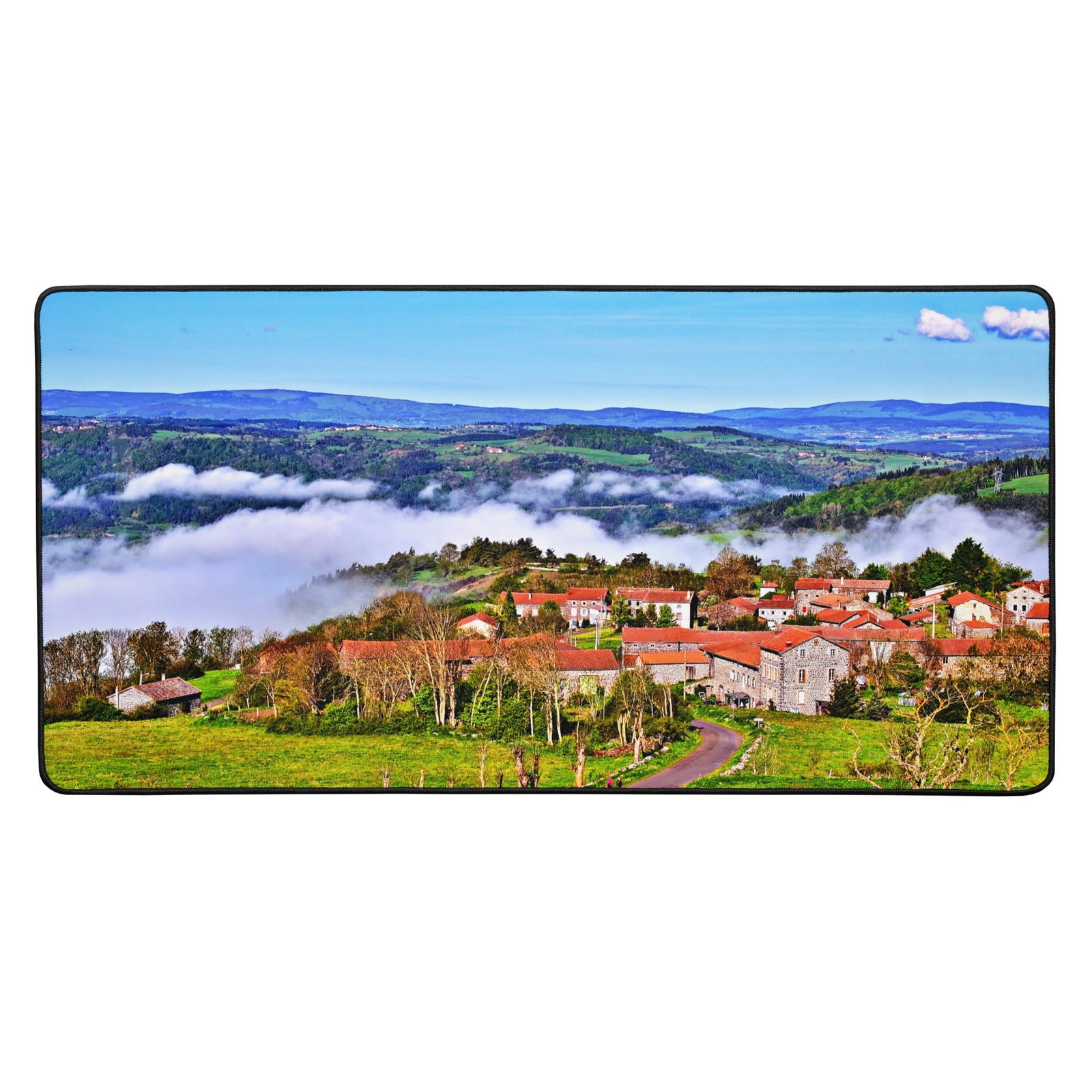 sous main saint didier dallier, village suspendu aux nuages sous main saint didier dallier, village suspendu aux nuages