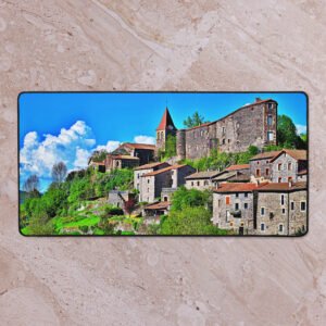sous main glise st.privat dallier vue densemble. st privat dallier.