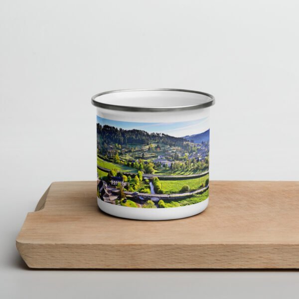 mug émaillé les estrets ancienne commanderie des hospitaliers de st jean de jrusalem