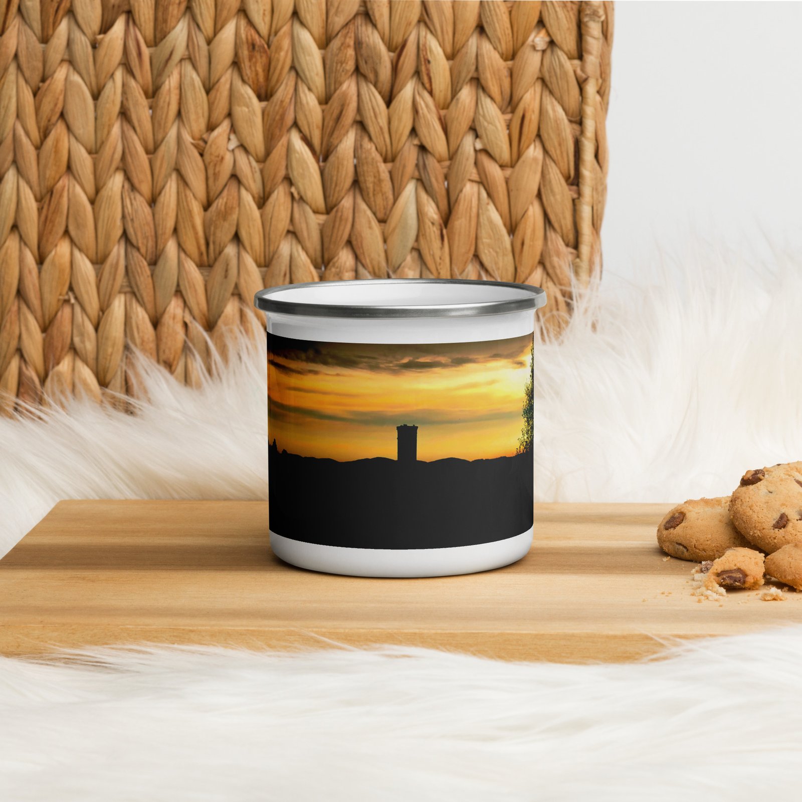 mug émaillé tour de la clauze mug émaillé tour de la clauze