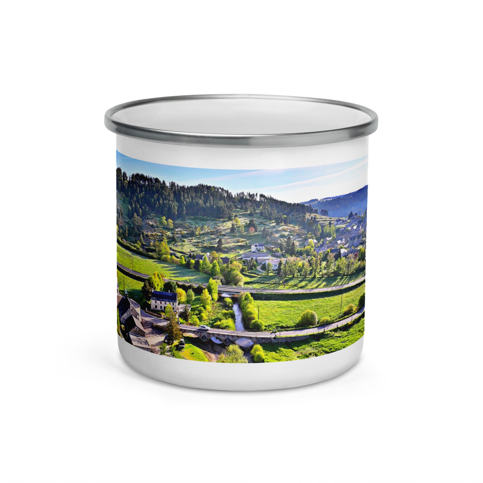 mug émaillé les estrets ancienne commanderie des hospitaliers de st jean de jrusalem mug émaillé les estrets ancienne commanderie des hospitaliers de st jean de jrusalem