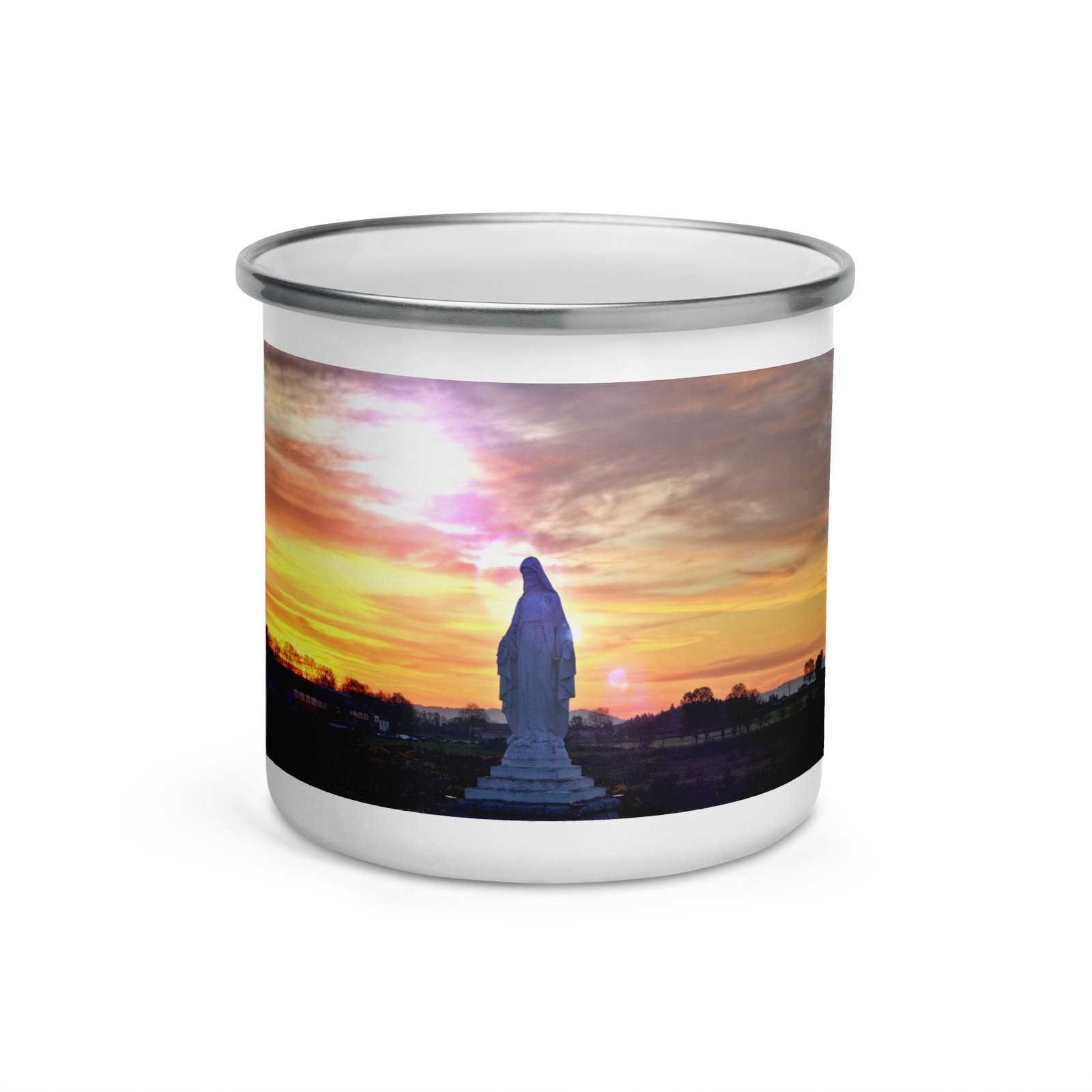 mug émaillé la lumire et la paix. la vierge de saugues mug émaillé la lumire et la paix. la vierge de saugues