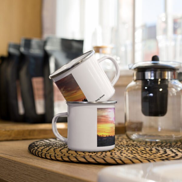 mug émaillé la lumire et la paix. la vierge de saugues