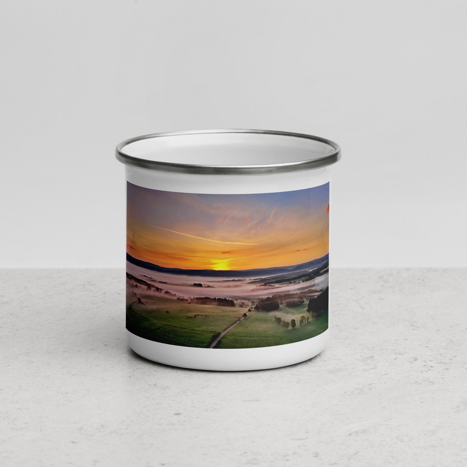 mug émaillé l'aube mystique de chabannes mug émaillé l'aube mystique de chabannes