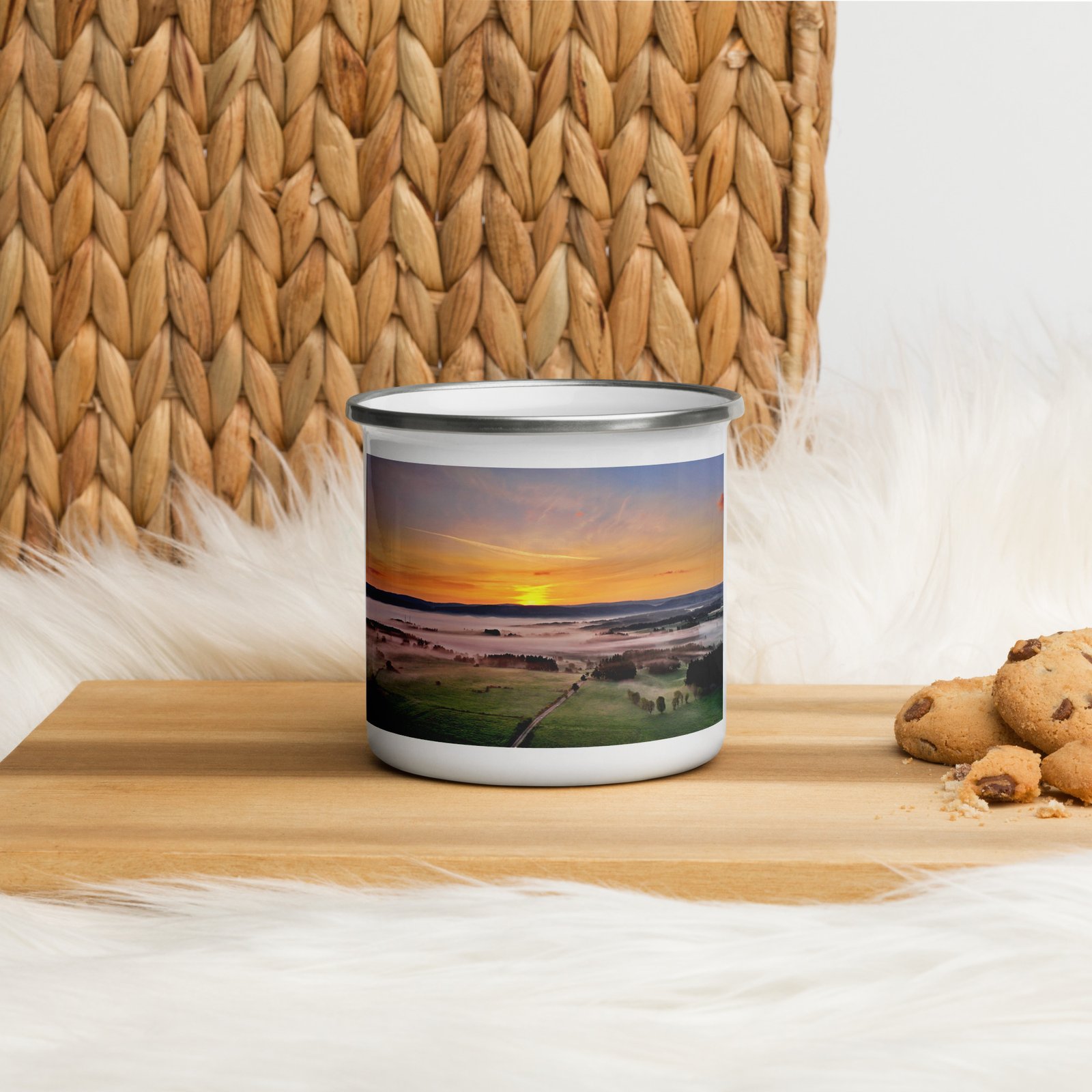mug émaillé l'aube mystique de chabannes mug émaillé l'aube mystique de chabannes