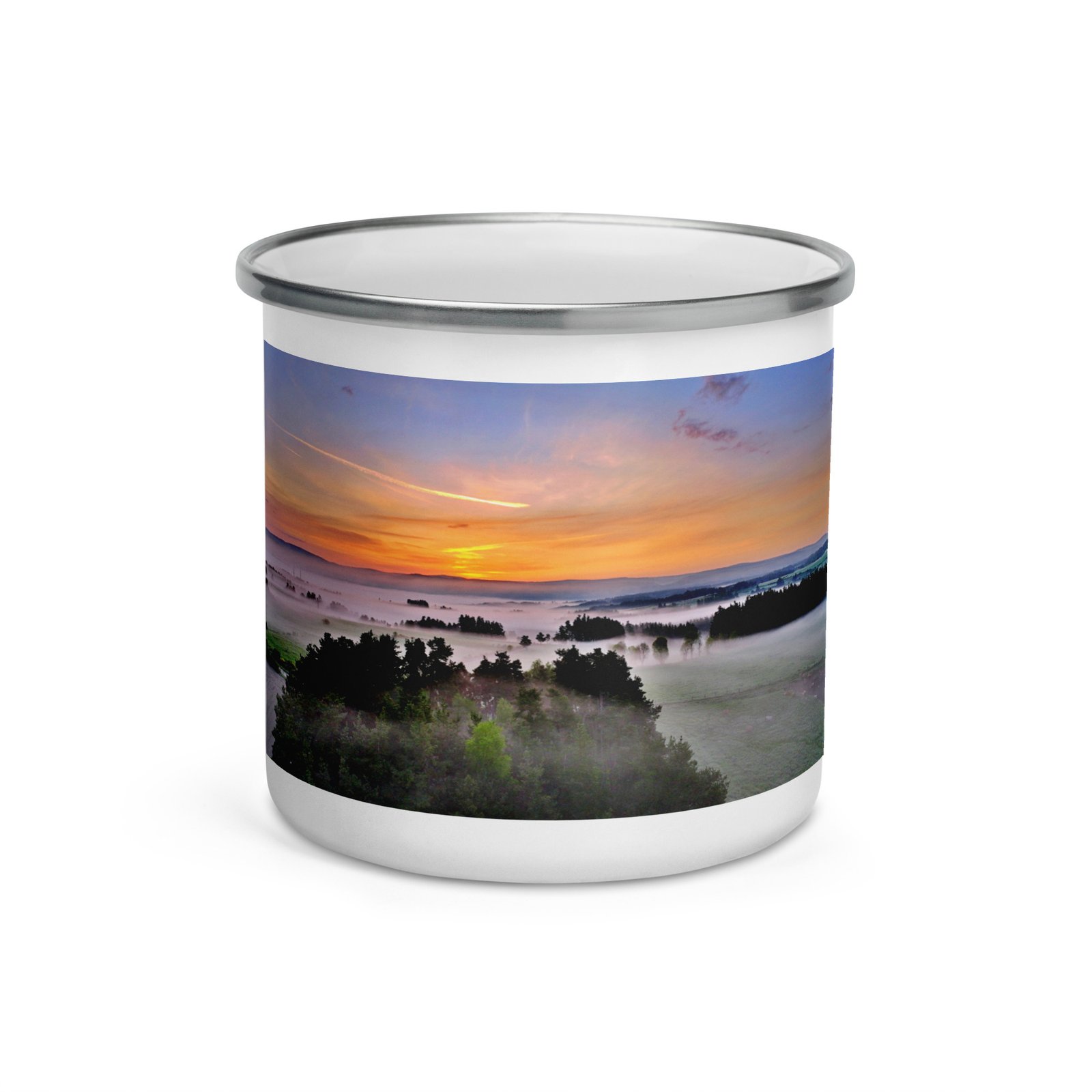 mug émaillé chabannes au rveil des brumes mug émaillé chabannes au rveil des brumes