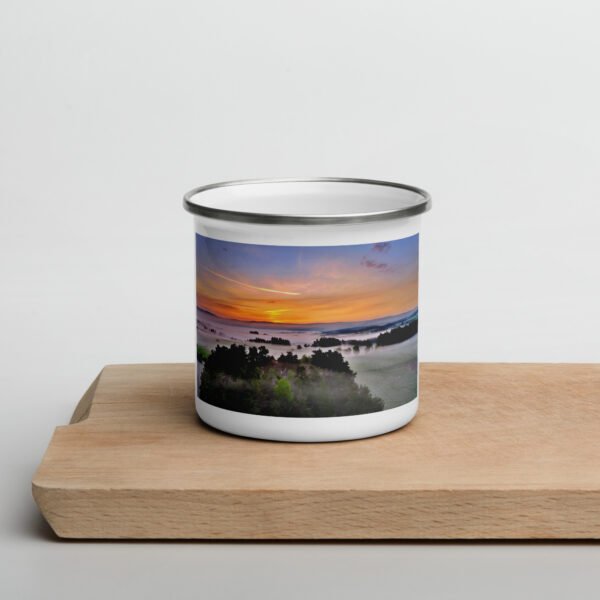 mug émaillé chabannes au rveil des brumes