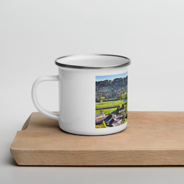 mug émaillé les estrets ancienne commanderie des hospitaliers de st jean de jrusalem
