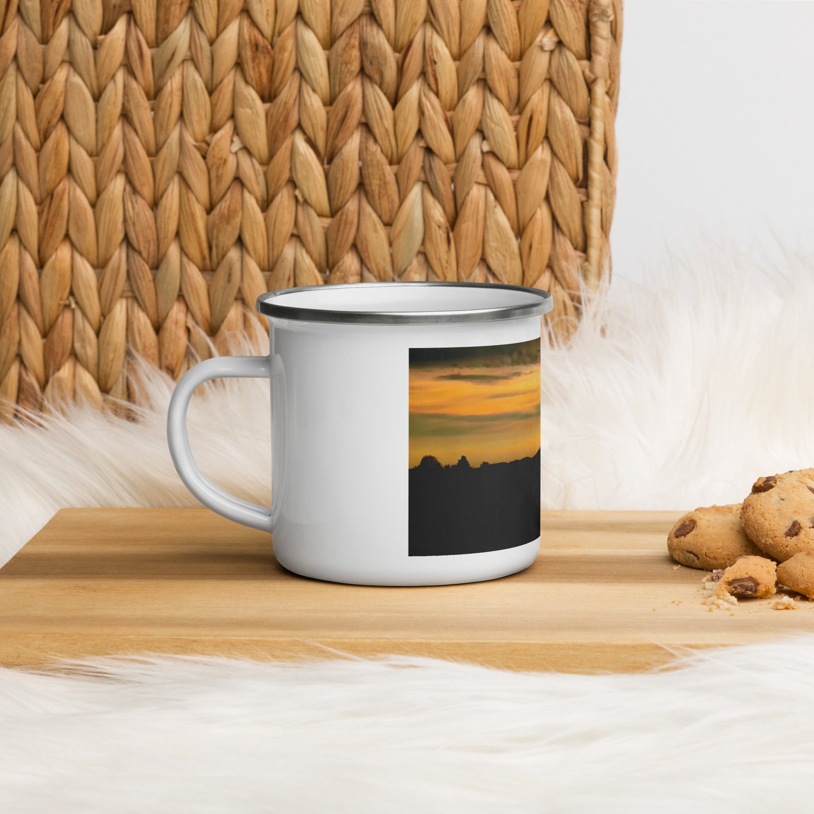 mug émaillé tour de la clauze mug émaillé tour de la clauze