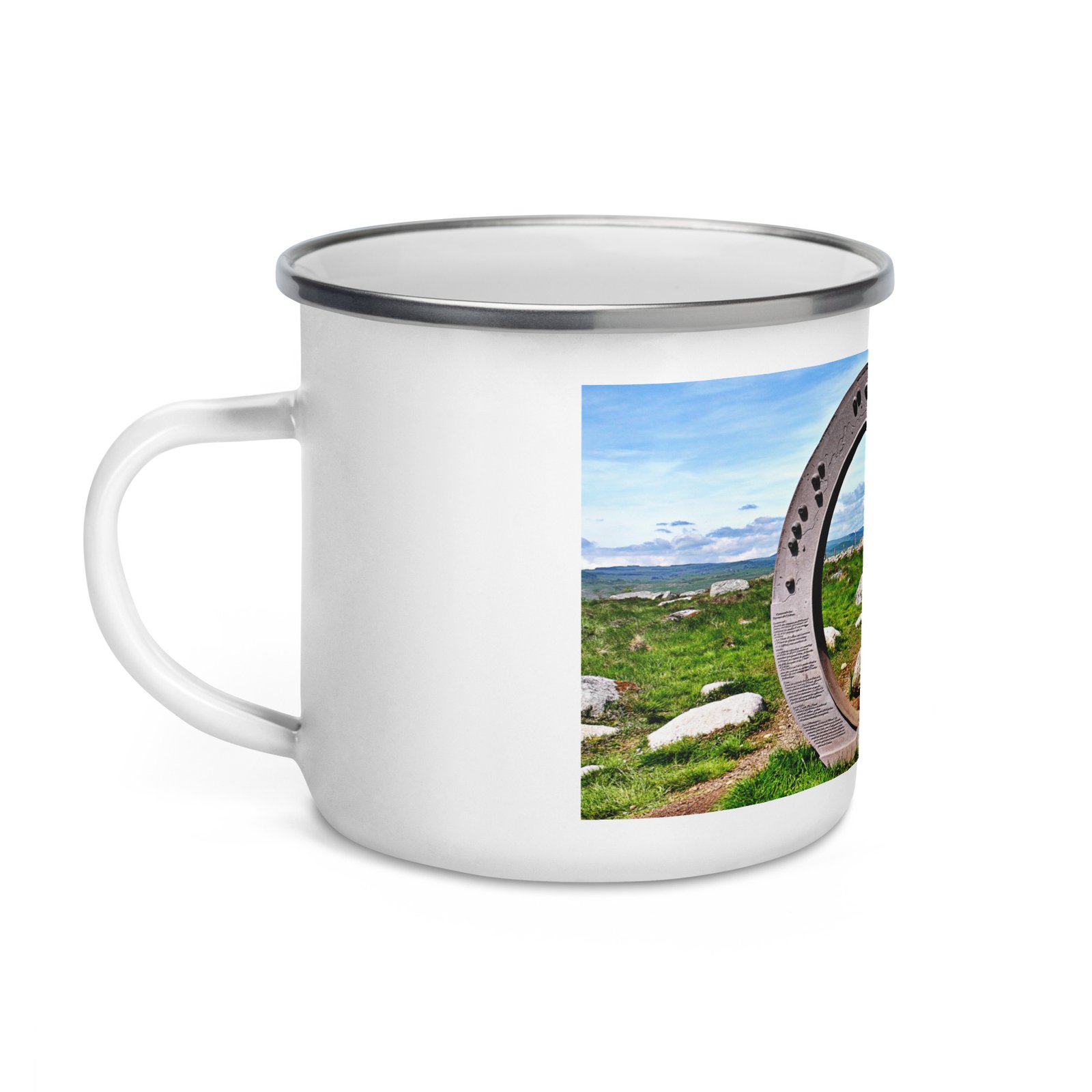 mug émaillé l'oculus la route vers l'infini mug émaillé l'oculus la route vers l'infini