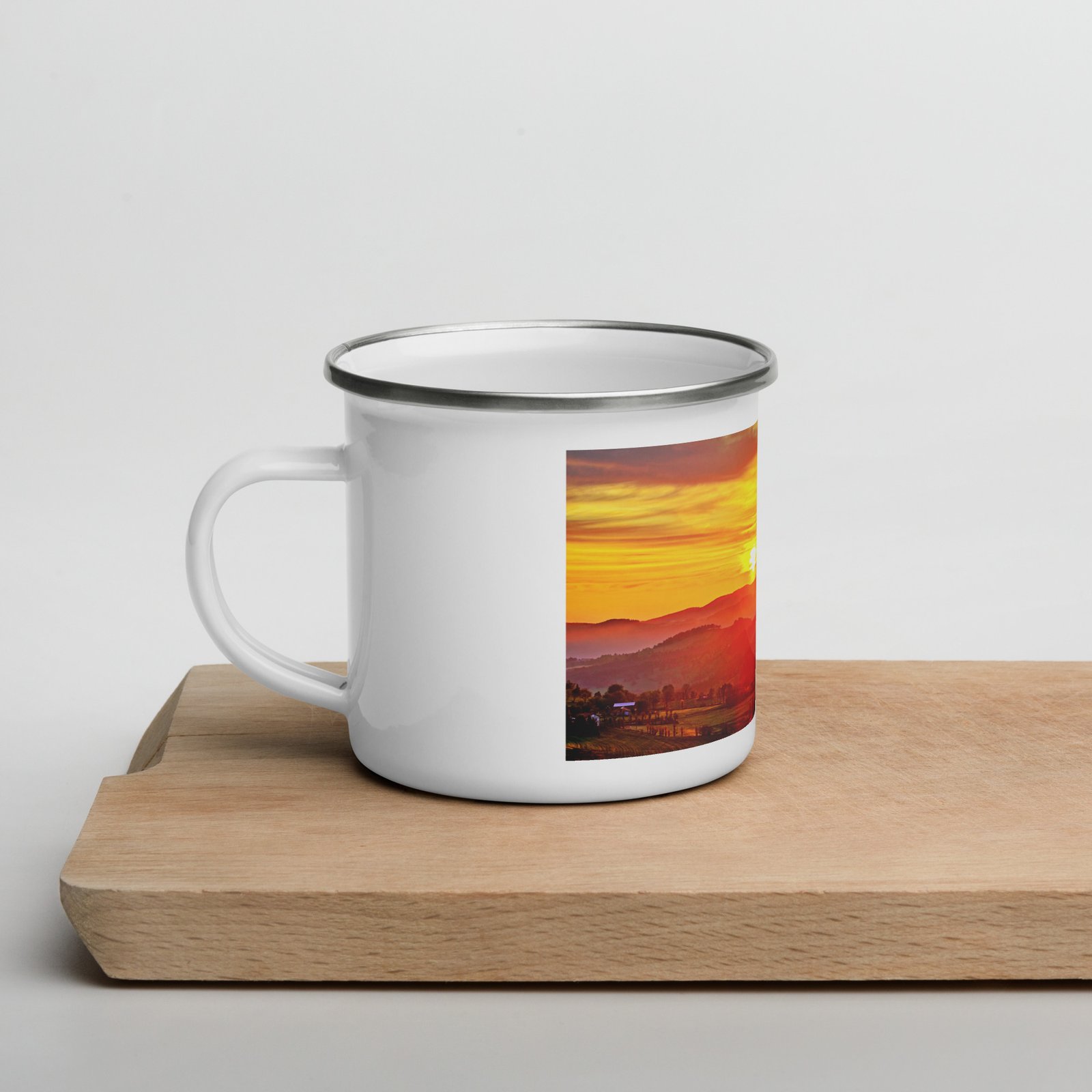 mug émaillé lever de soleil saugues mug émaillé lever de soleil saugues