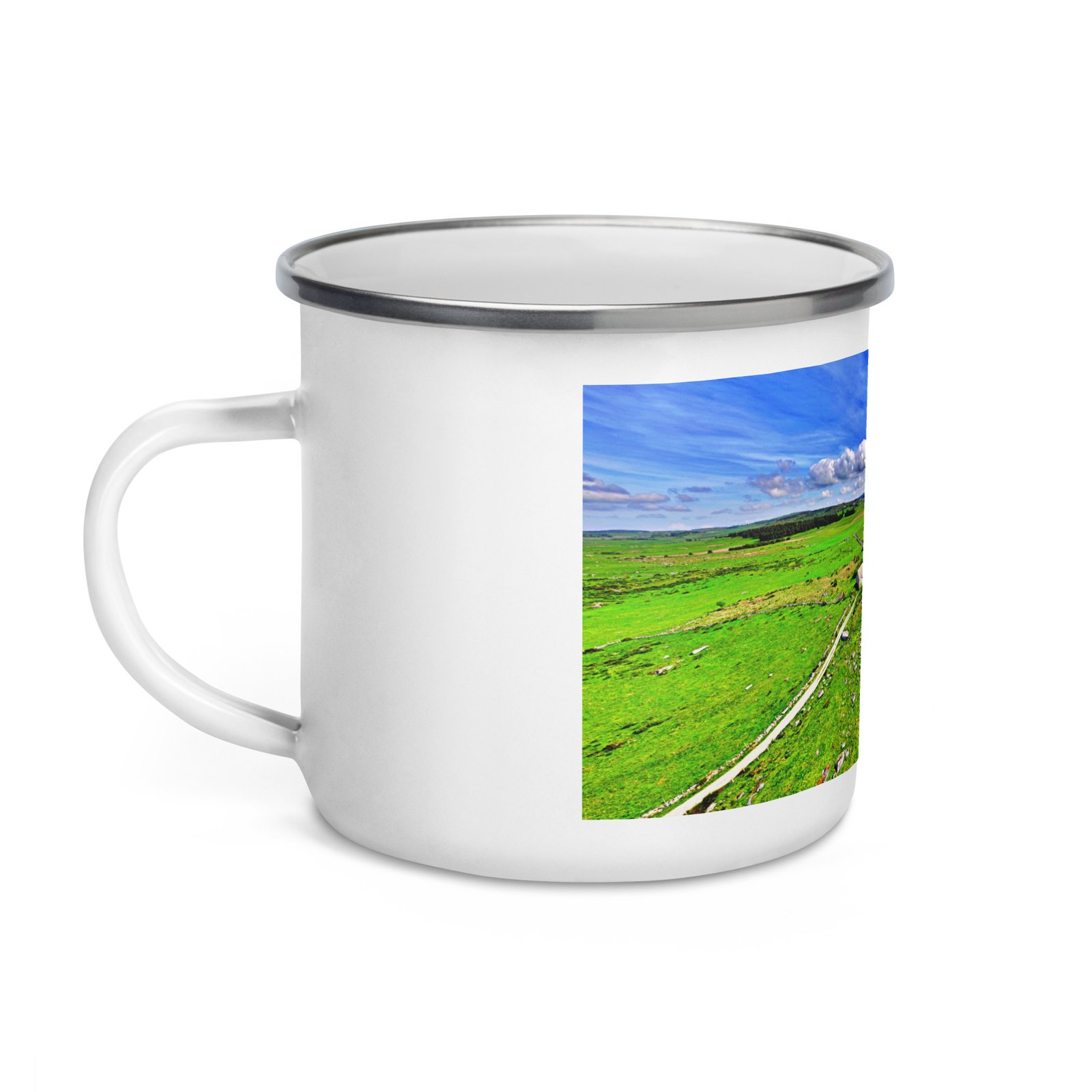 mug émaillé le moulin de la folle, au fil de leau mug émaillé le moulin de la folle, au fil de leau