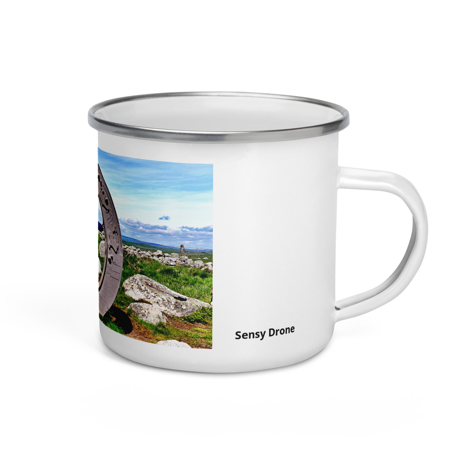 mug émaillé l'oculus la route vers l'infini mug émaillé l'oculus la route vers l'infini