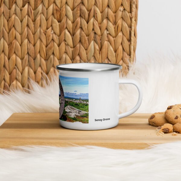 mug émaillé l'oculus la route vers l'infini