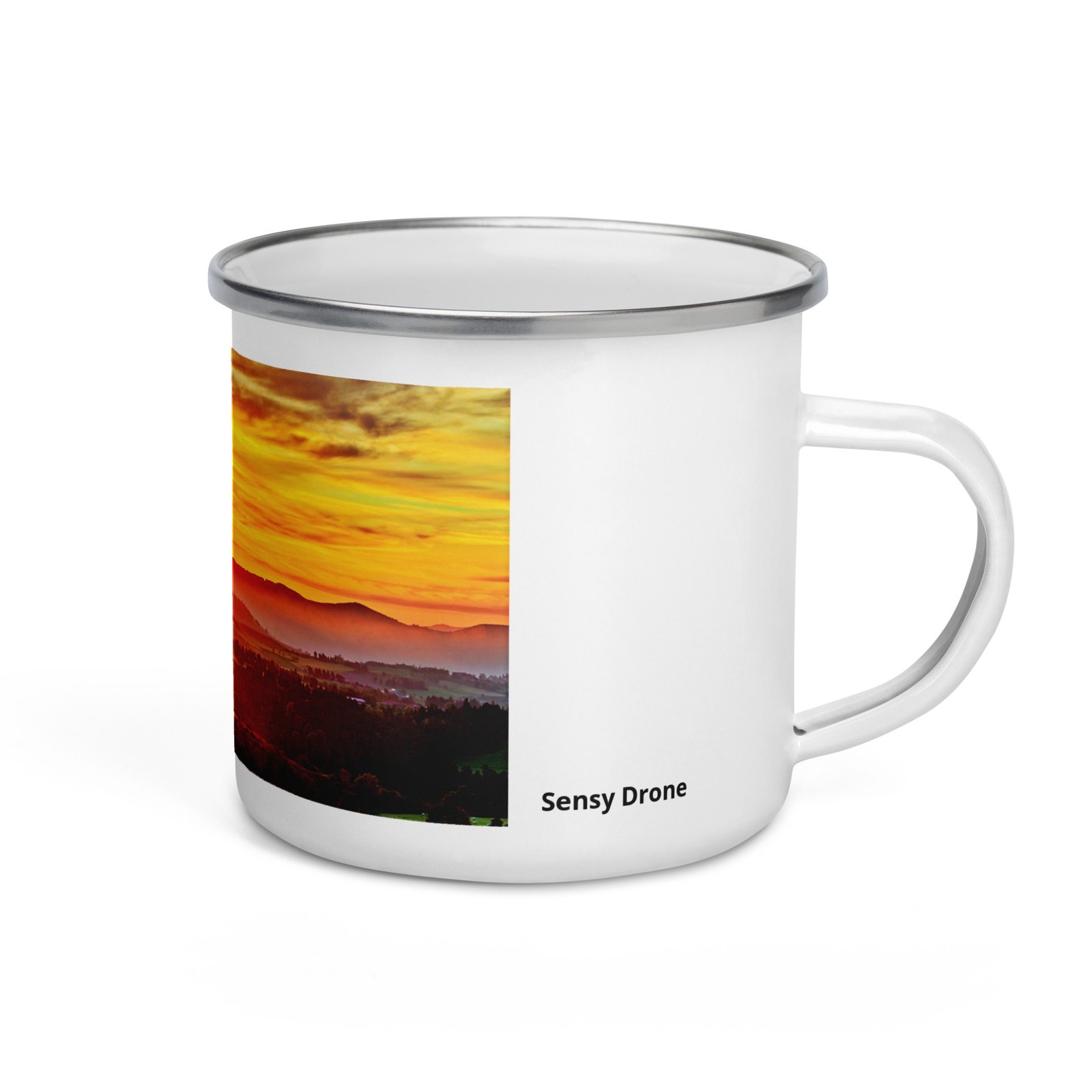 mug émaillé lever de soleil saugues mug émaillé lever de soleil saugues