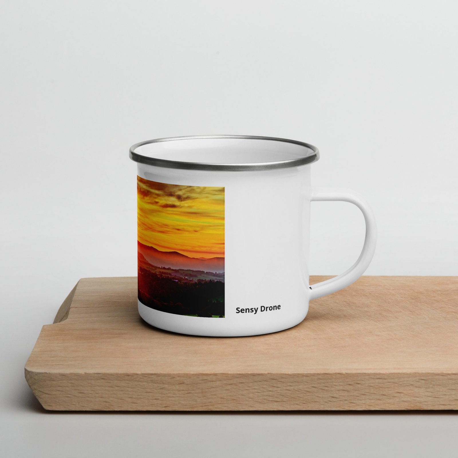 mug émaillé lever de soleil saugues mug émaillé lever de soleil saugues