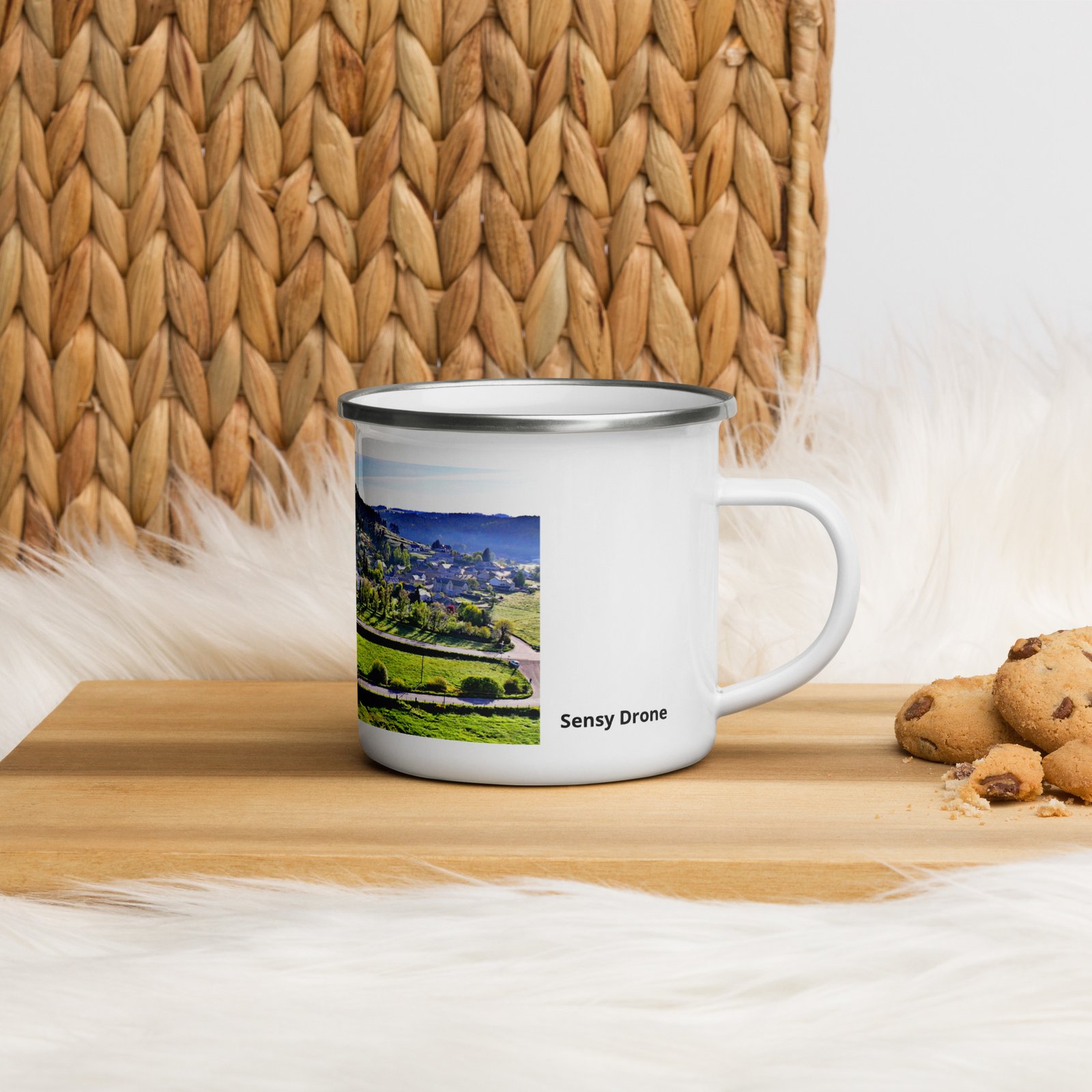 mug émaillé les estrets ancienne commanderie des hospitaliers de st jean de jrusalem mug émaillé les estrets ancienne commanderie des hospitaliers de st jean de jrusalem