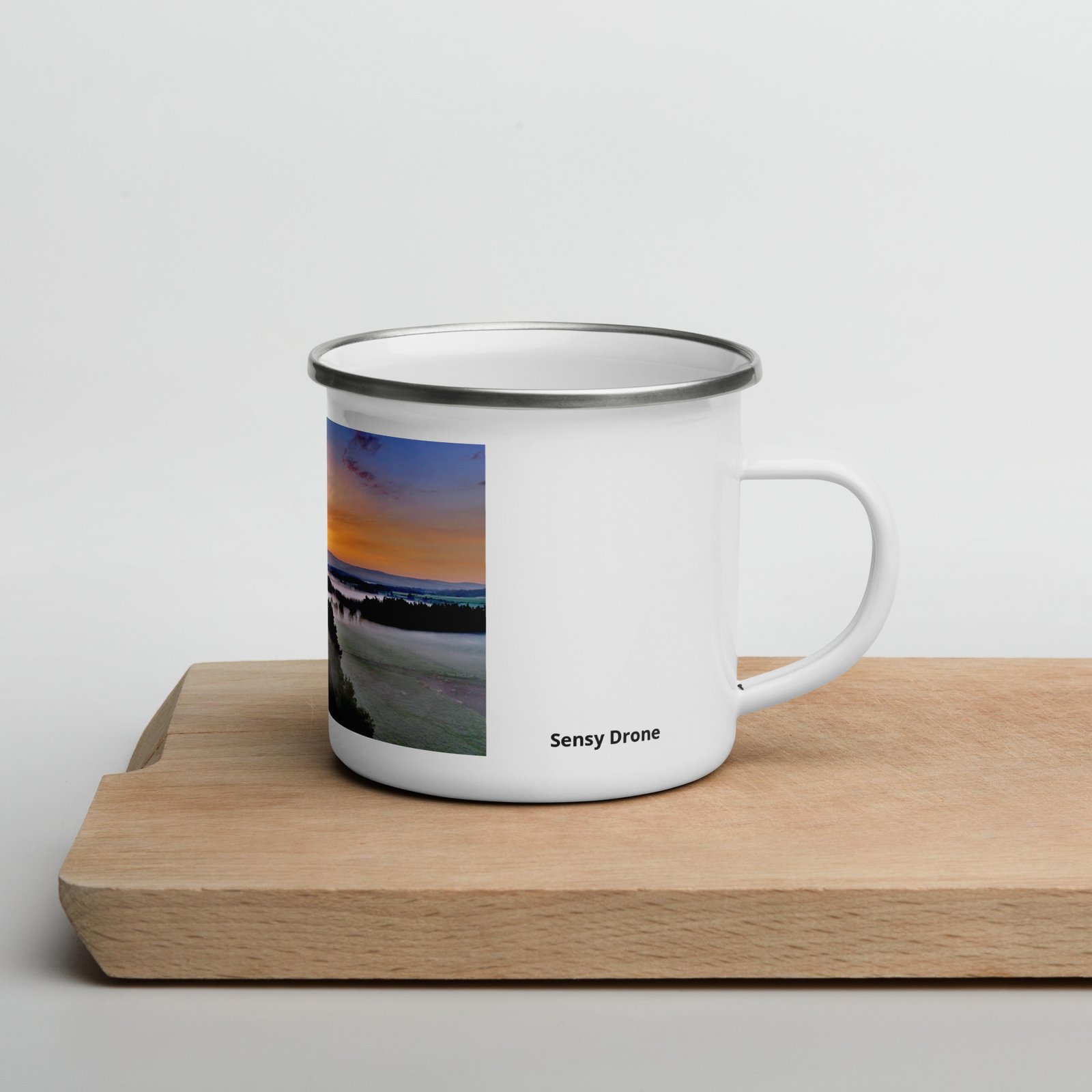 mug émaillé chabannes au rveil des brumes mug émaillé chabannes au rveil des brumes