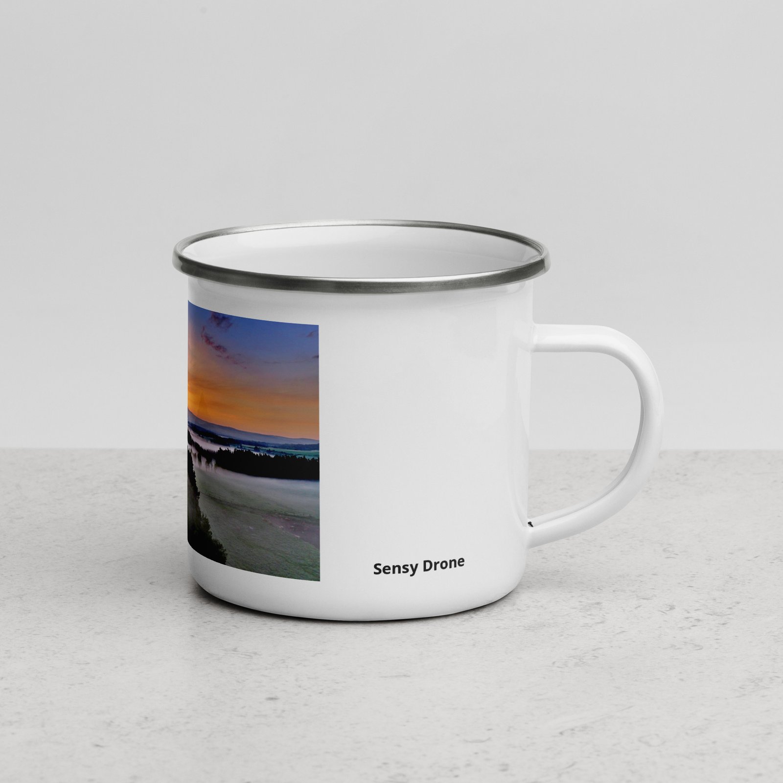 mug émaillé chabannes au rveil des brumes mug émaillé chabannes au rveil des brumes