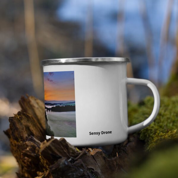 mug émaillé chabannes au rveil des brumes