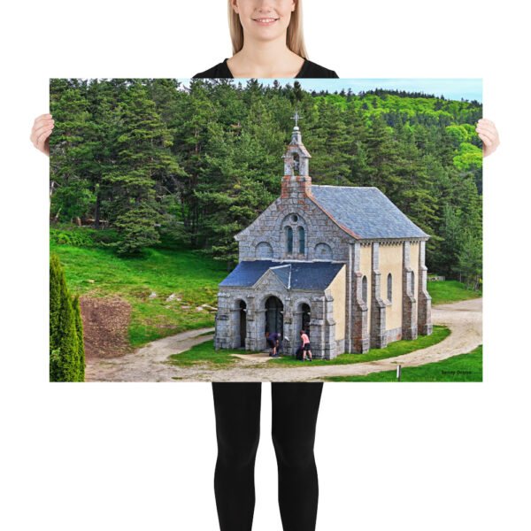 poster poster chapelle saint roch mémoire du chemin, prière des pierres