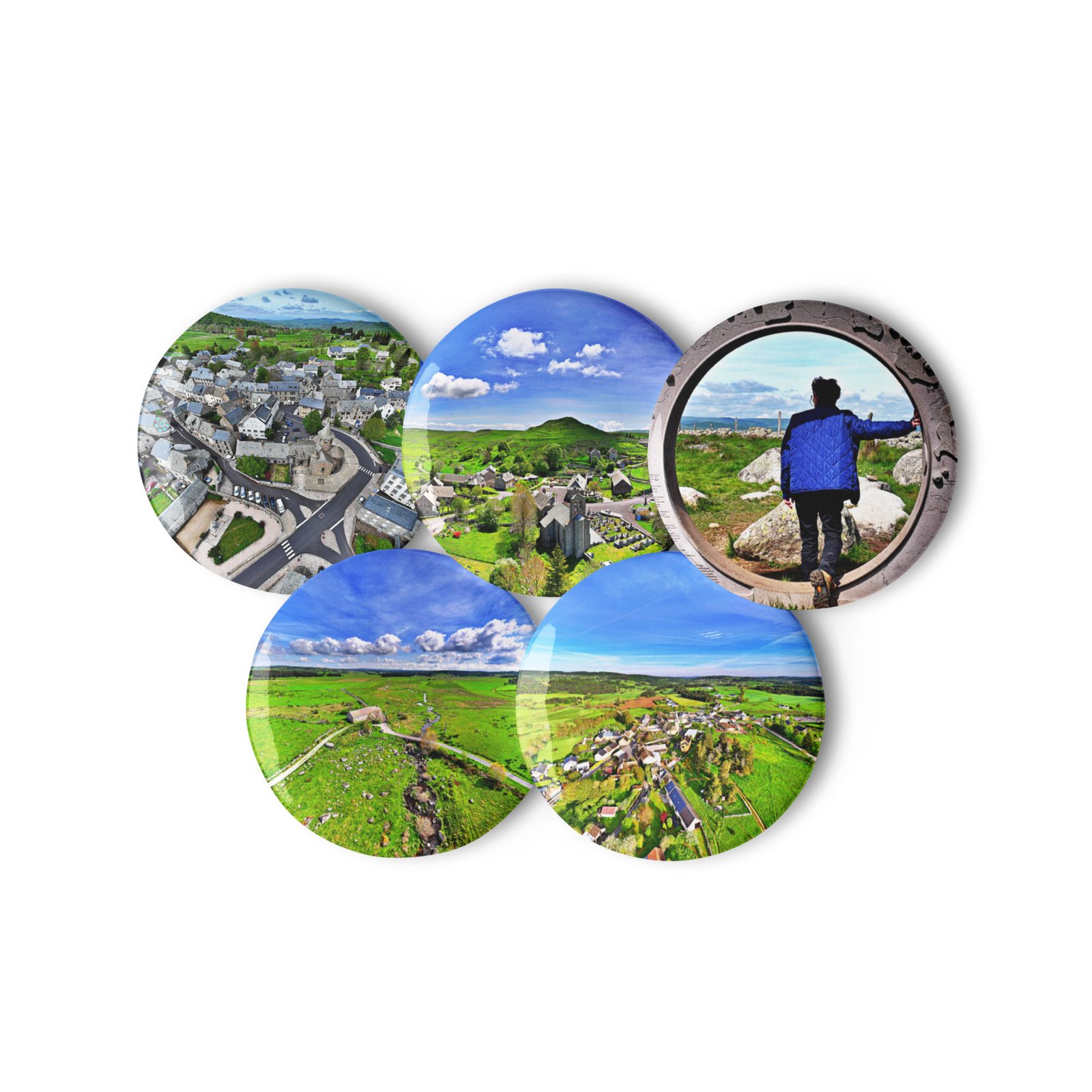 set de pins « chemin de compostelle » – d'aumont aubrac à nasbinals set de pins « chemin de compostelle » – d'aumont aubrac à nasbinals