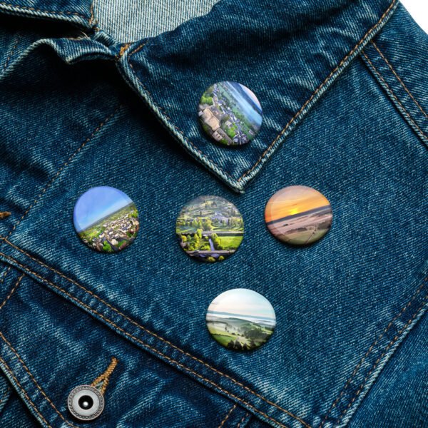 set de pins « chemin de compostelle » – de saint alban sur limagnole à aumont aubrac