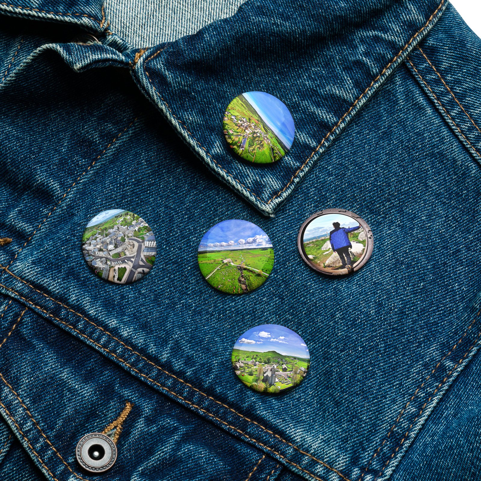 set de pins « chemin de compostelle » – d'aumont aubrac à nasbinals set de pins « chemin de compostelle » – d'aumont aubrac à nasbinals