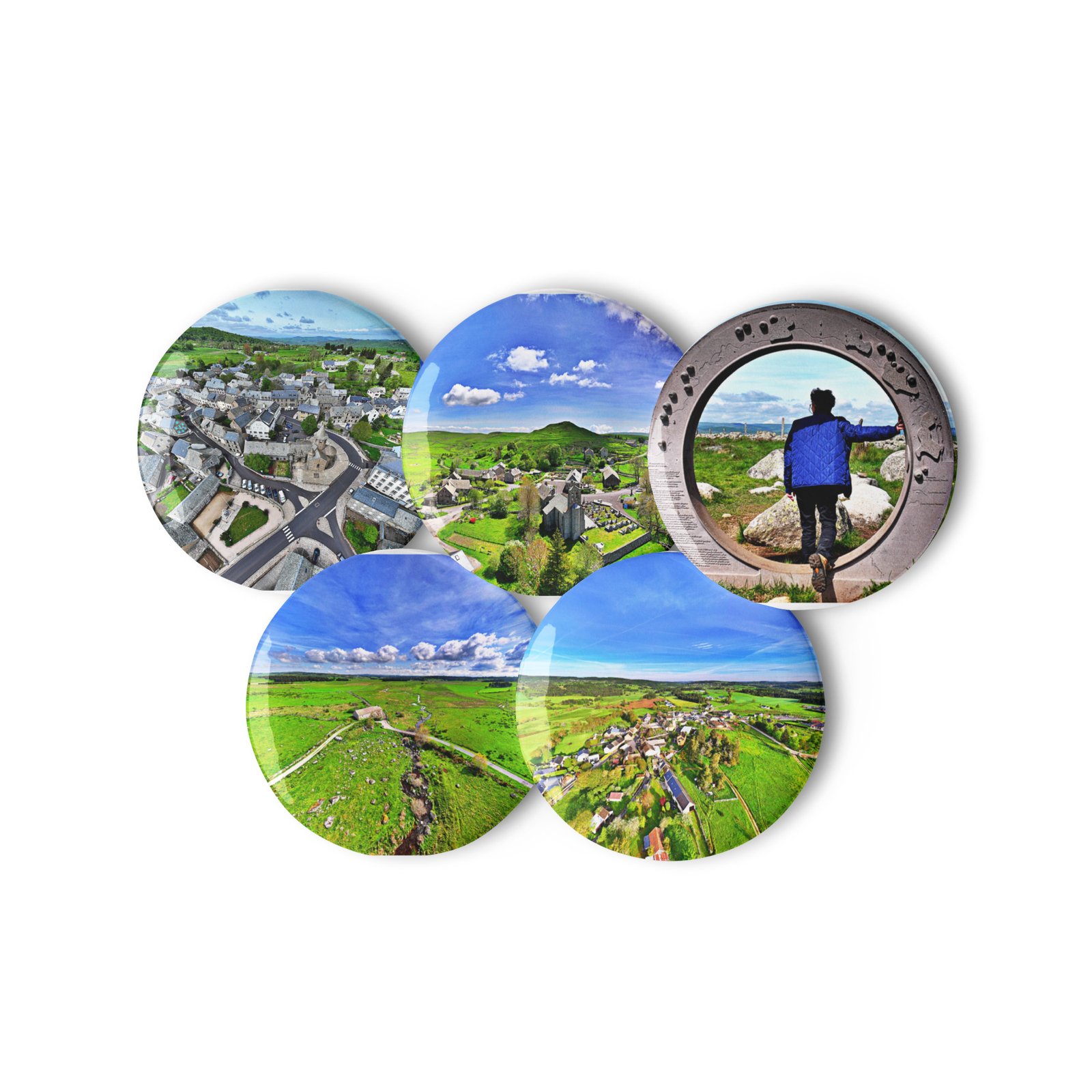 set de pins « chemin de compostelle » – d'aumont aubrac à nasbinals set de pins « chemin de compostelle » – d'aumont aubrac à nasbinals