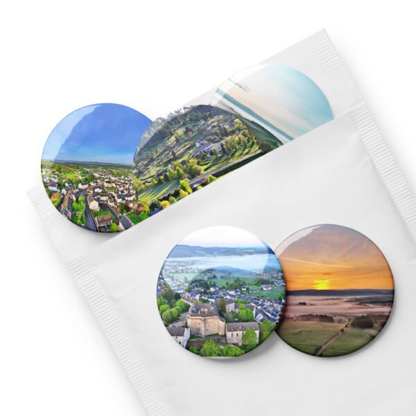 set de pins « chemin de compostelle » – de saint alban sur limagnole à aumont aubrac