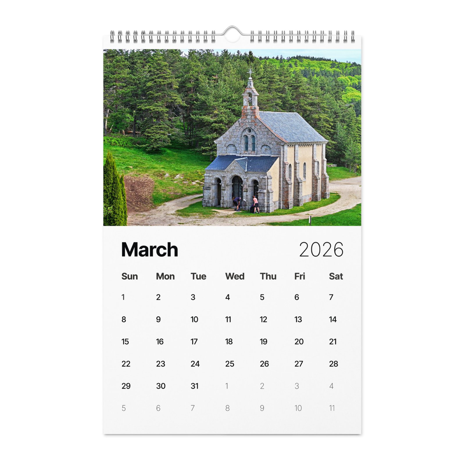 calendrier mural (2026) compostelle calendrier mural (2026) compostelle