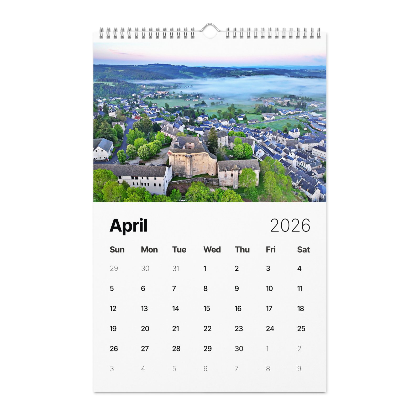 calendrier mural (2026) compostelle calendrier mural (2026) compostelle