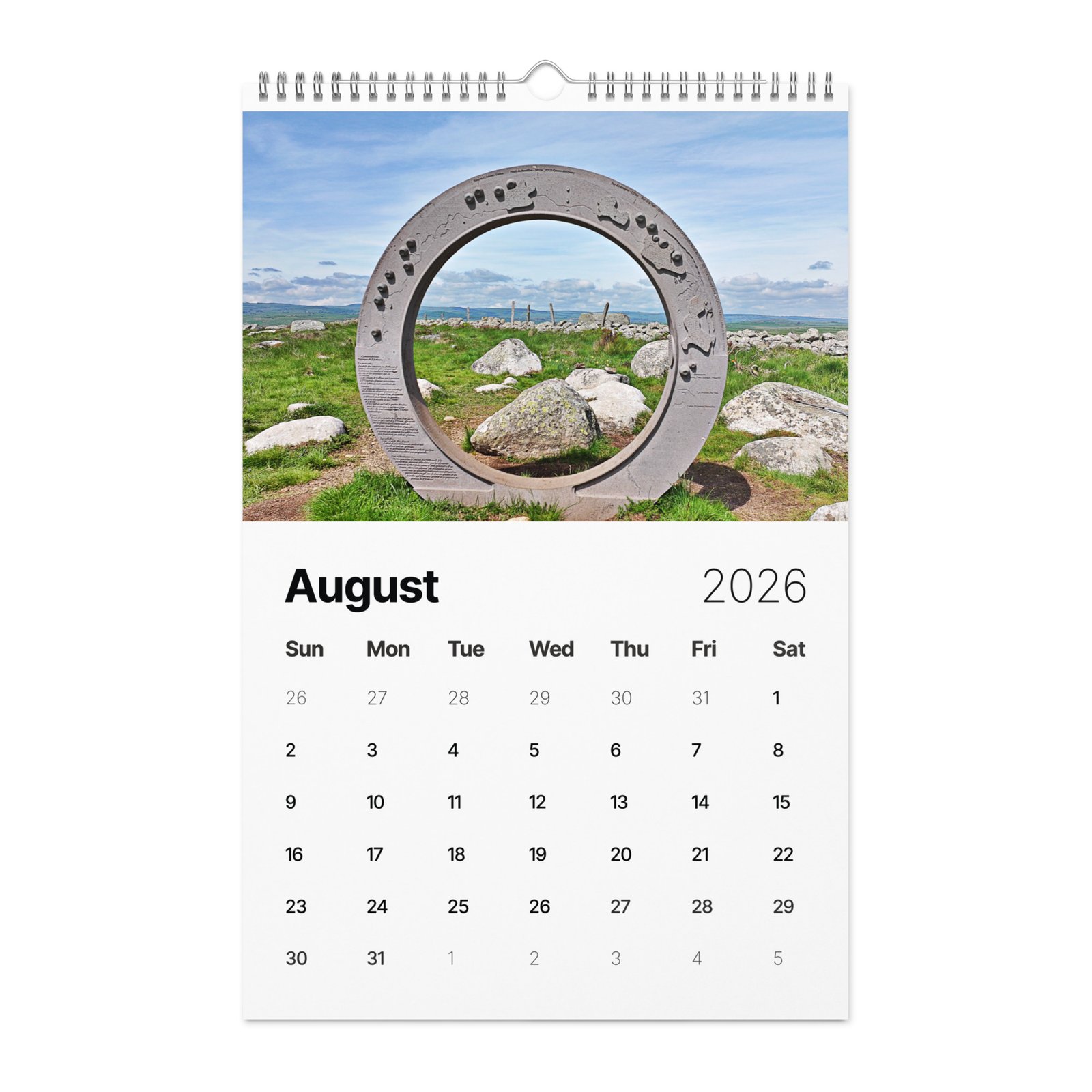 calendrier mural (2026) compostelle calendrier mural (2026) compostelle