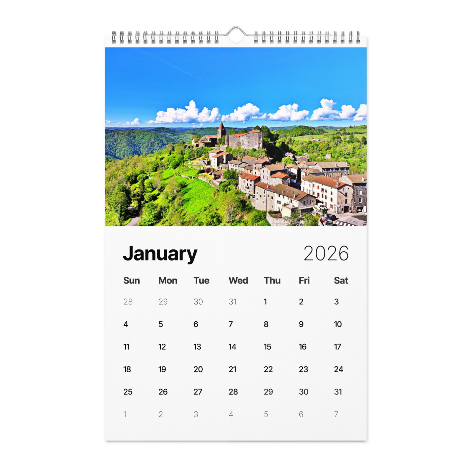 calendrier mural (2026) compostelle calendrier mural (2026) compostelle