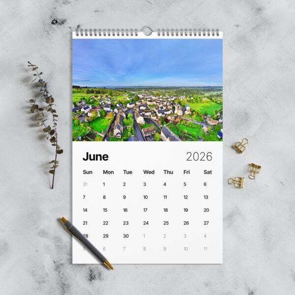calendrier mural (2026) compostelle