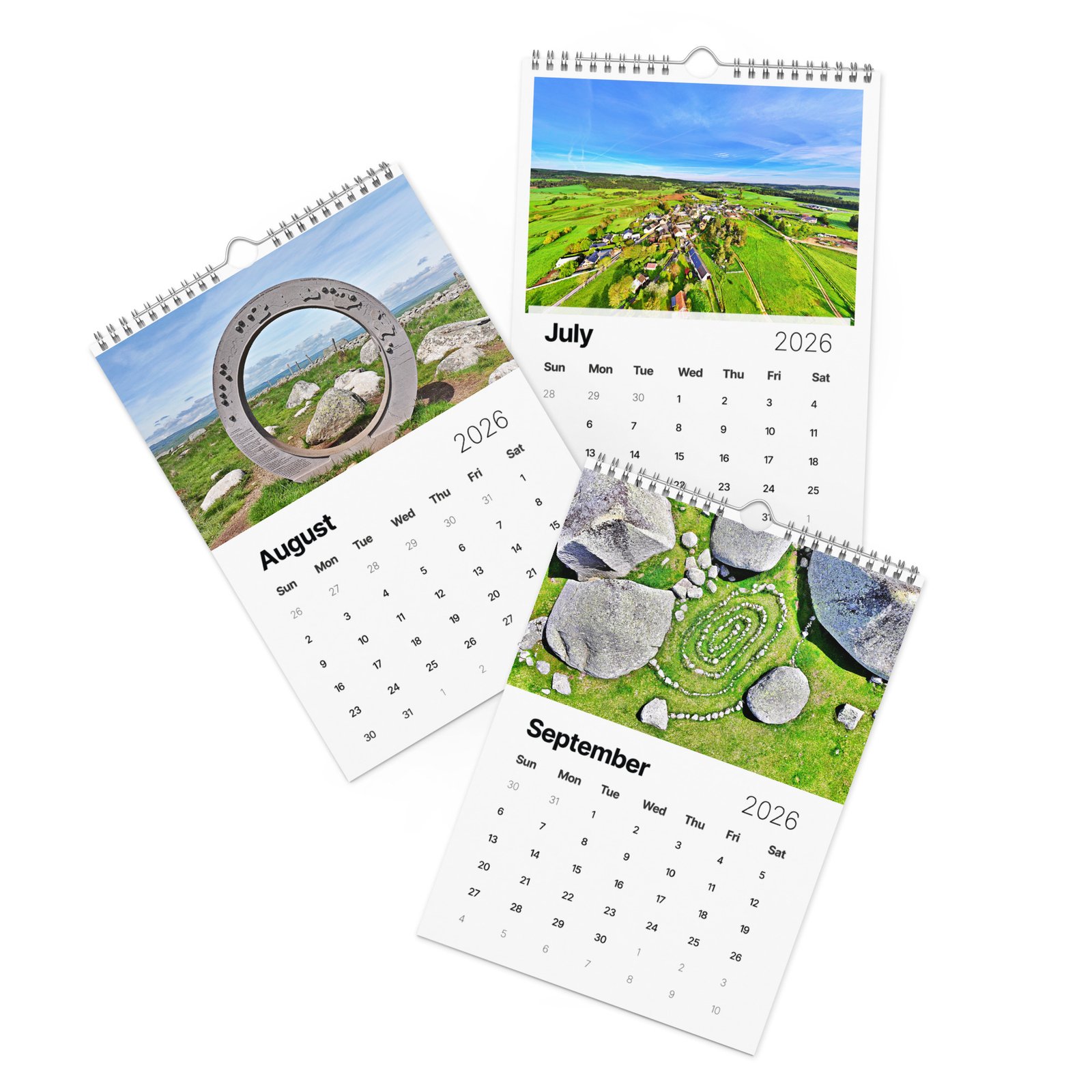 calendrier mural (2026) compostelle calendrier mural (2026) compostelle