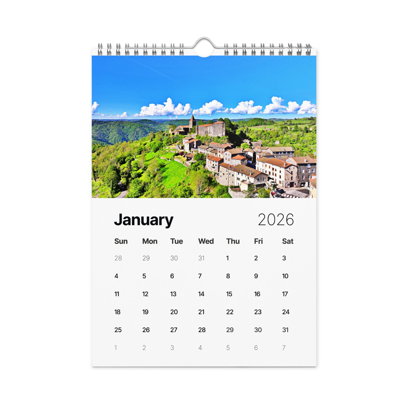 calendrier mural (2026) compostelle calendrier mural (2026) compostelle