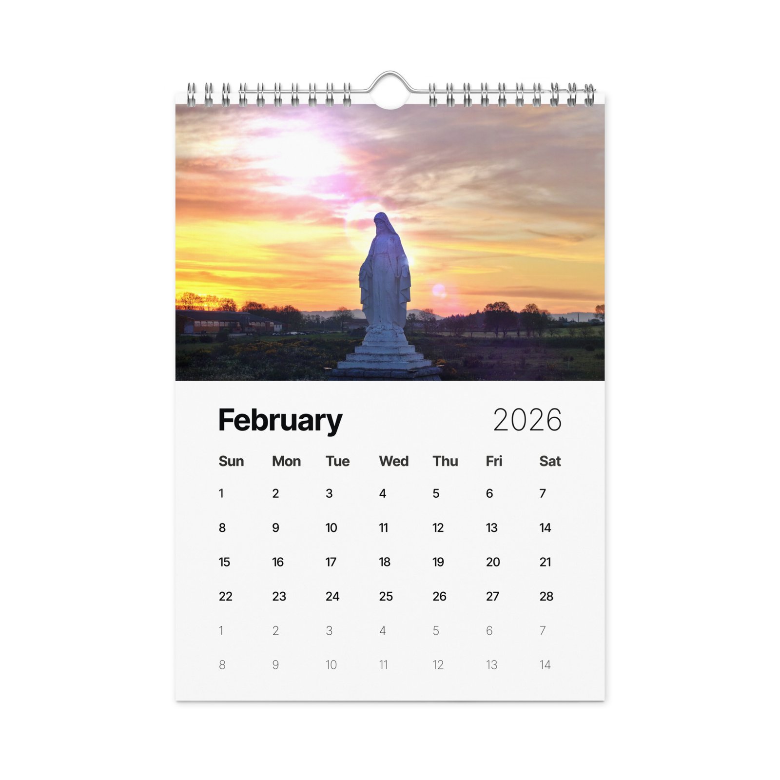 calendrier mural (2026) compostelle calendrier mural (2026) compostelle