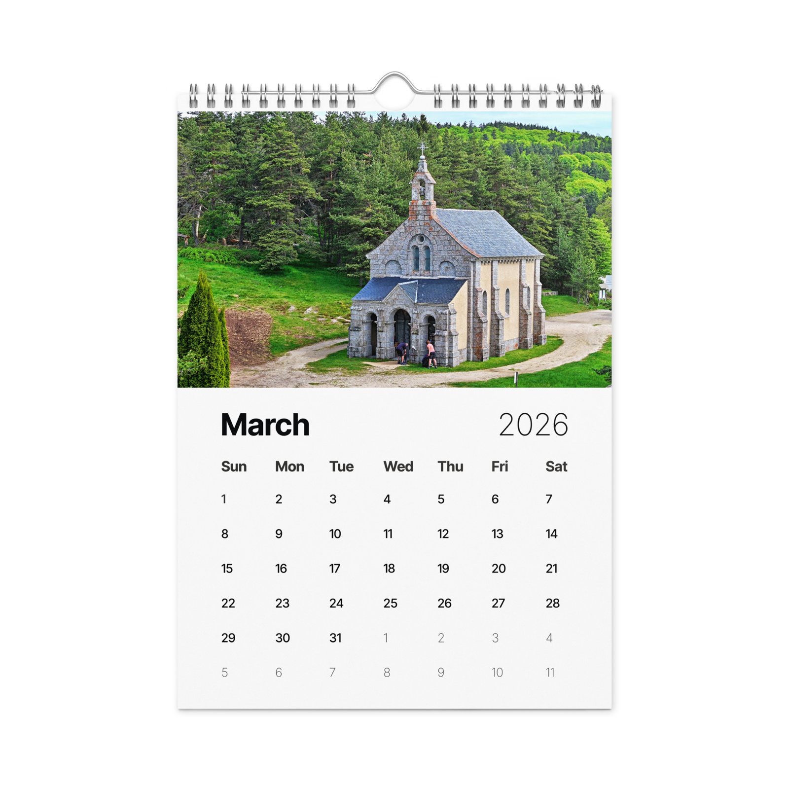 calendrier mural (2026) compostelle calendrier mural (2026) compostelle