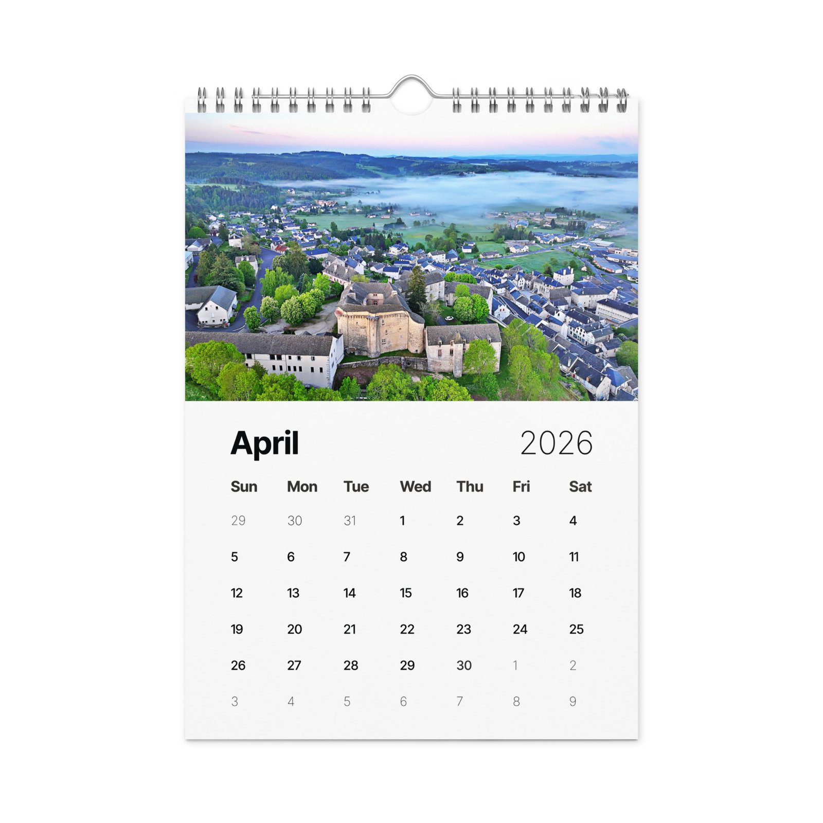 calendrier mural (2026) compostelle calendrier mural (2026) compostelle