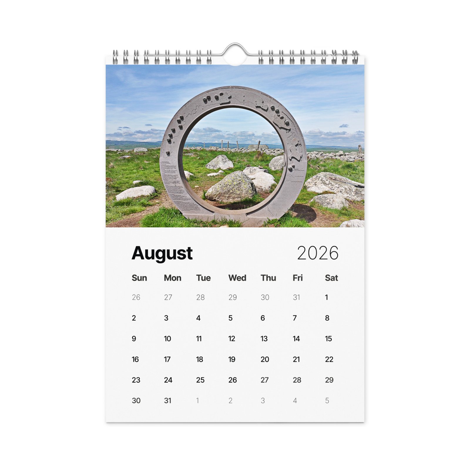 calendrier mural (2026) compostelle calendrier mural (2026) compostelle