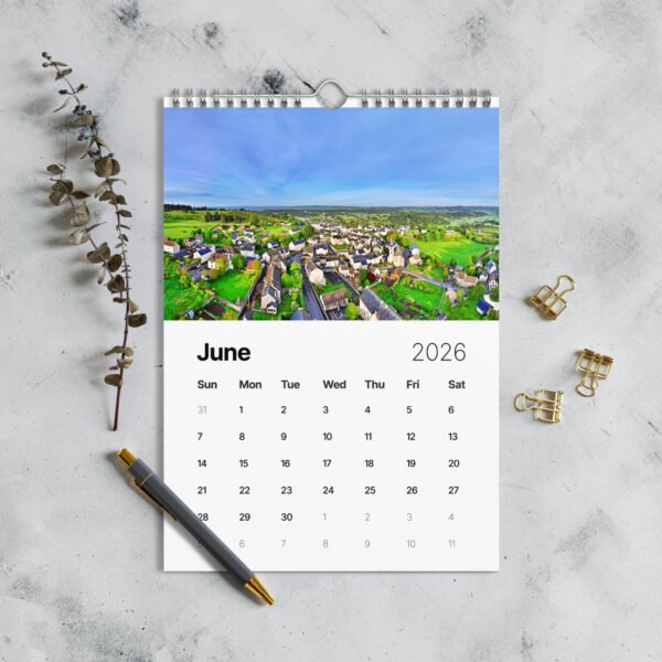 calendrier mural (2026) compostelle