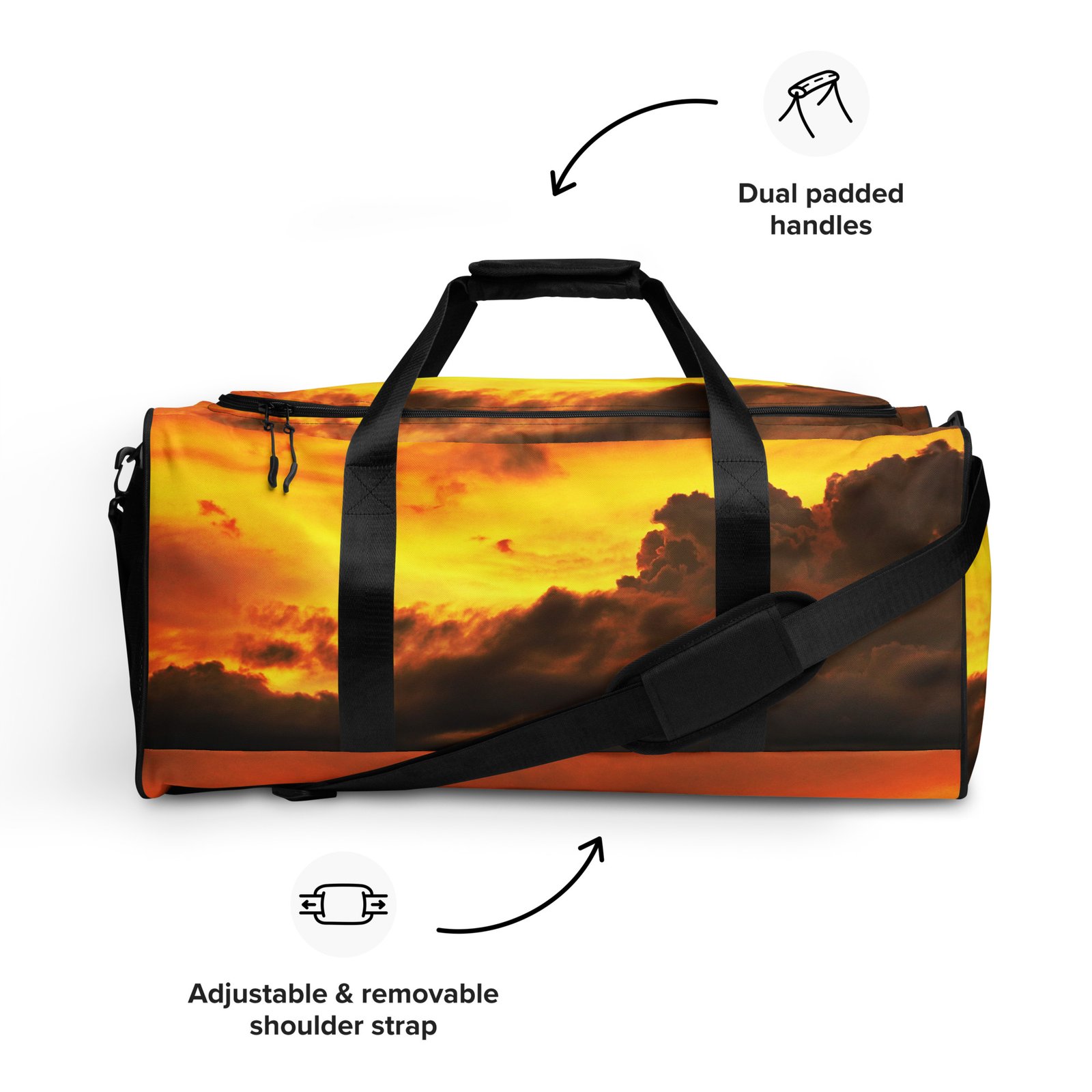 sac de voyage coucher de soleil orage sac de voyage coucher de soleil orage