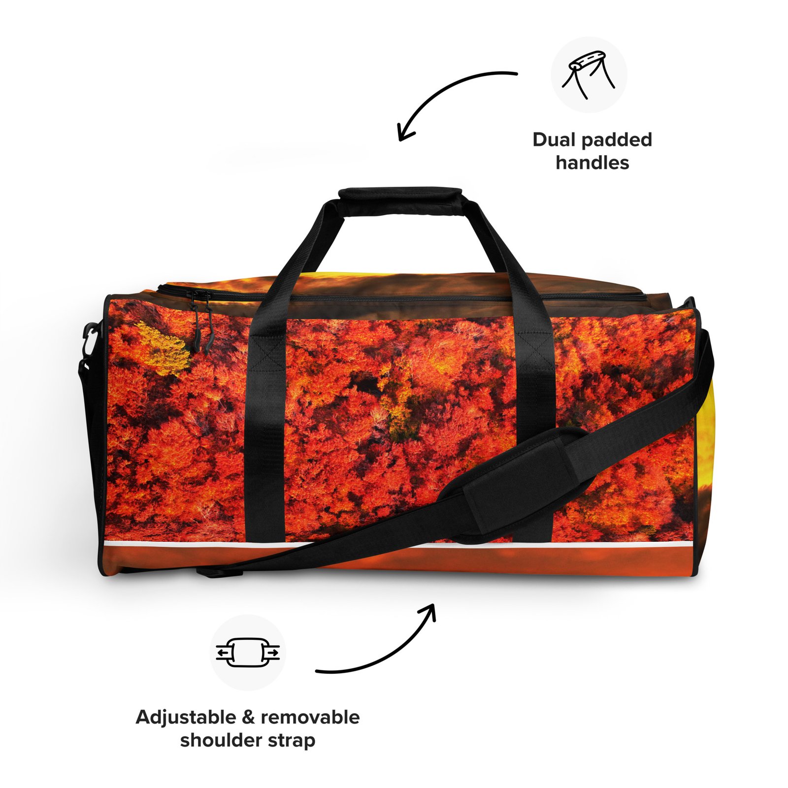 sac de voyage foret automne sac de voyage foret automne