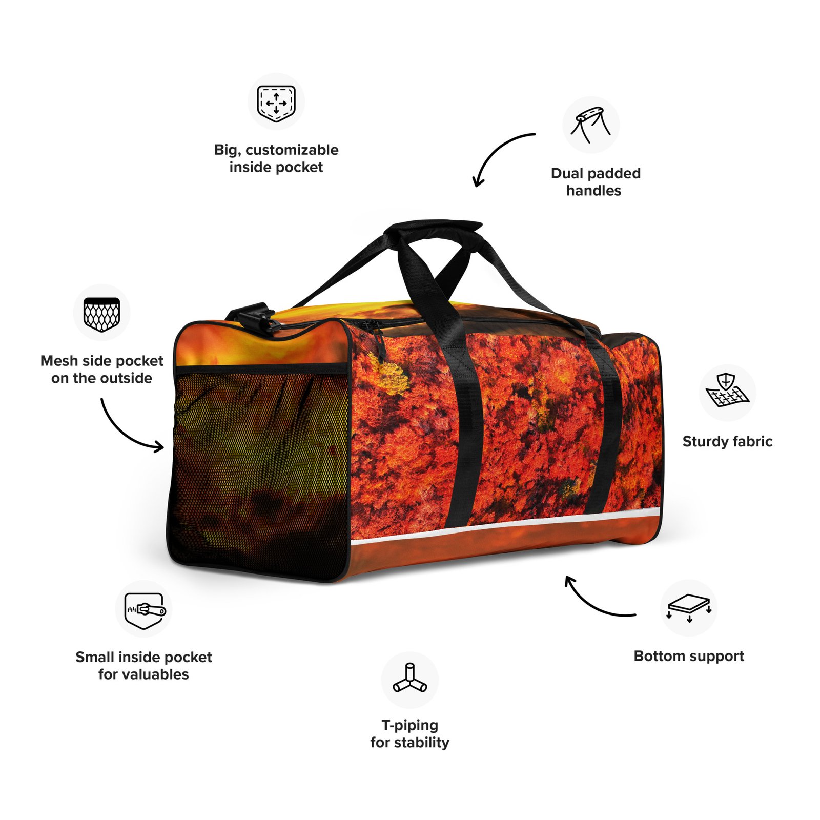 sac de voyage foret automne sac de voyage foret automne