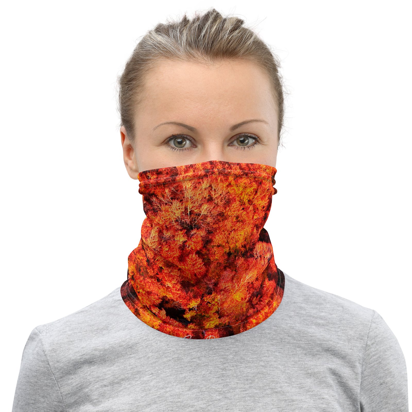 cache cou automne flamboyant cache cou automne flamboyant