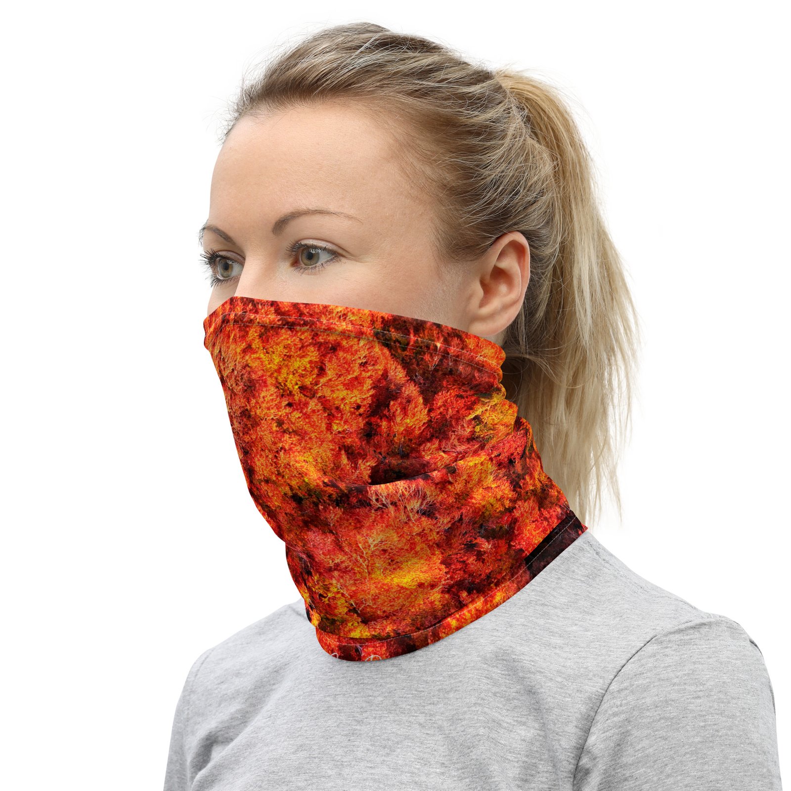 cache cou automne flamboyant cache cou automne flamboyant