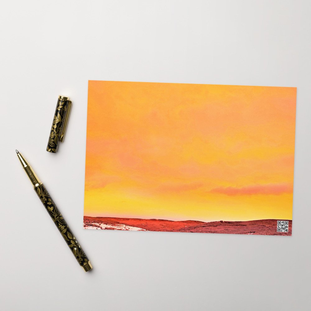 carte de vœux “sous le ciel d’un hiver en feu – 2026” carte de vœux “sous le ciel d’un hiver en feu – 2026”